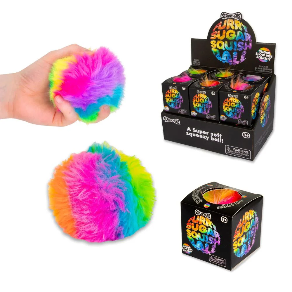 Scrunchems® Furry Sugar Stress Ball Squishy