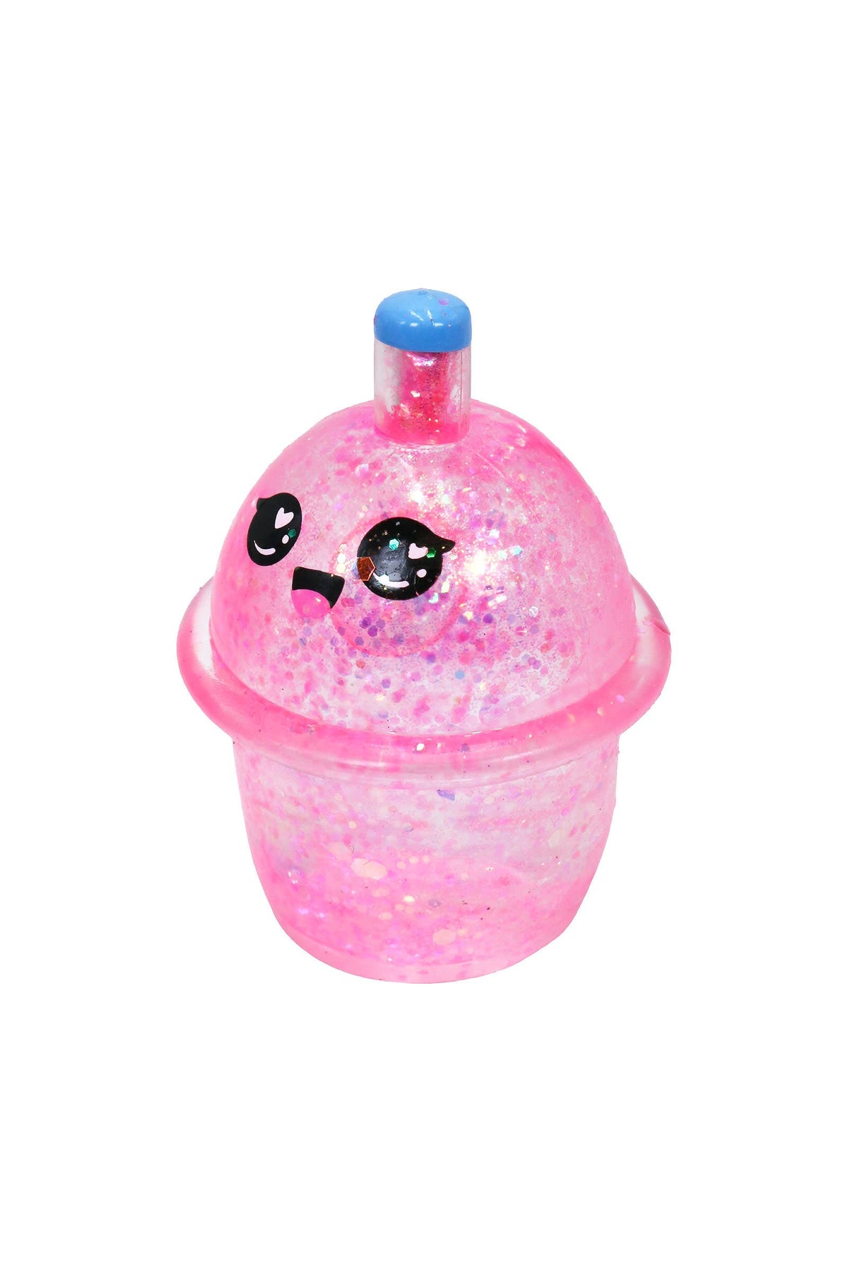 Cute Boba Glittery Maltose Thick Putty Filled Squishy Bag