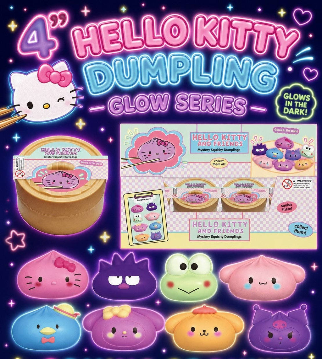 Sanrio Hello Kitty And Friends Mystery Dumpling (Glow In The Dark)
