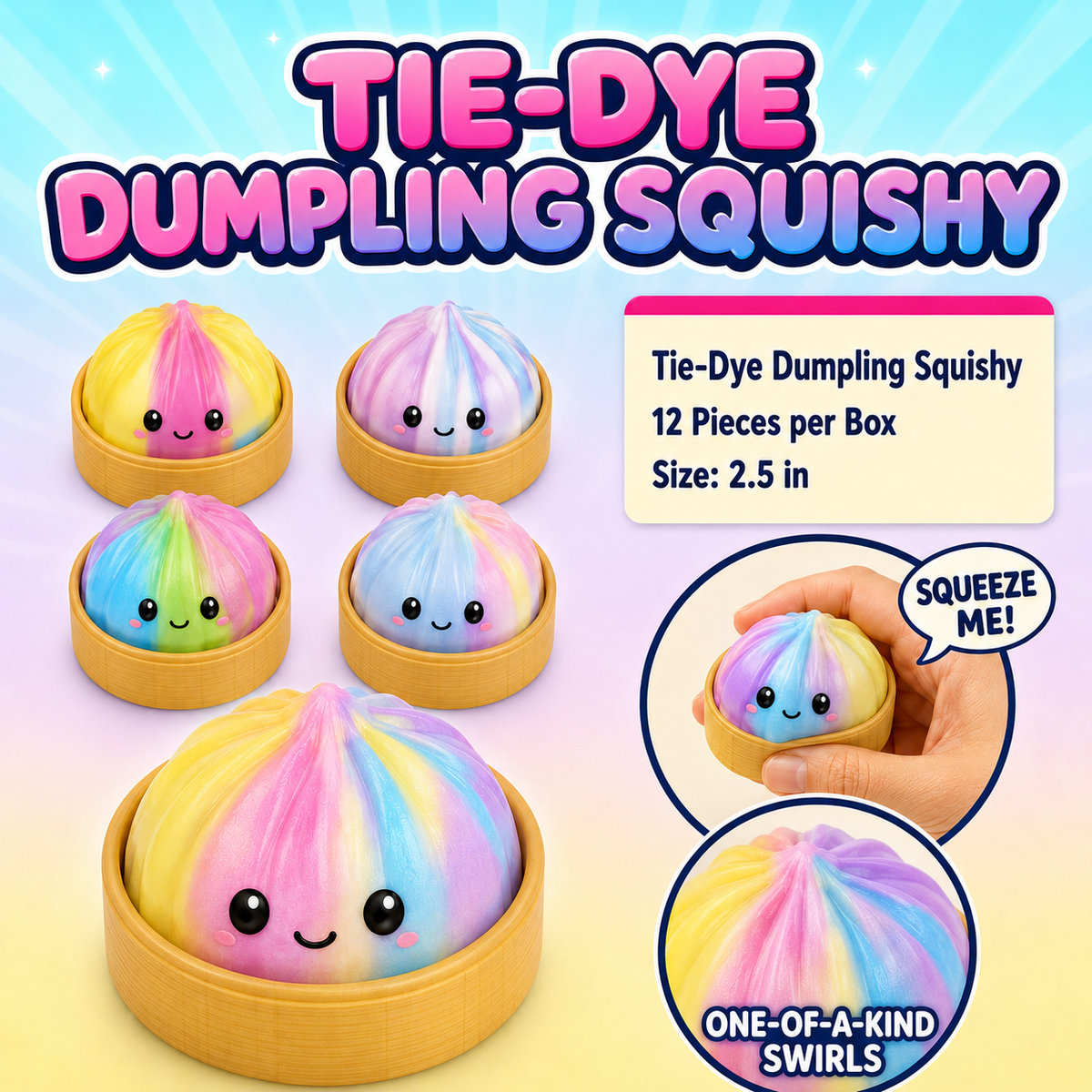 Mystery Tie-Dye Dumpling