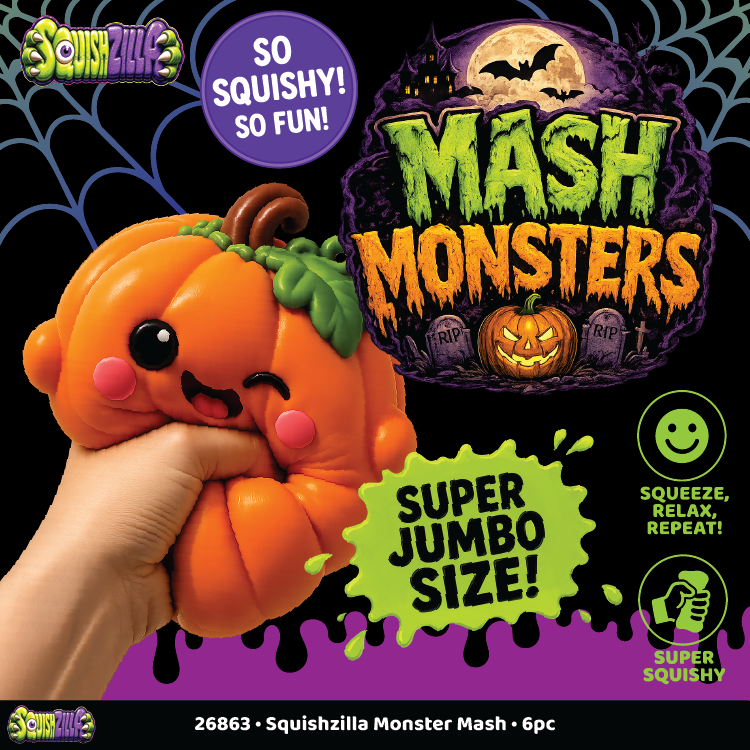 Fun Doh JUMBO Halloween Monsters Squishy