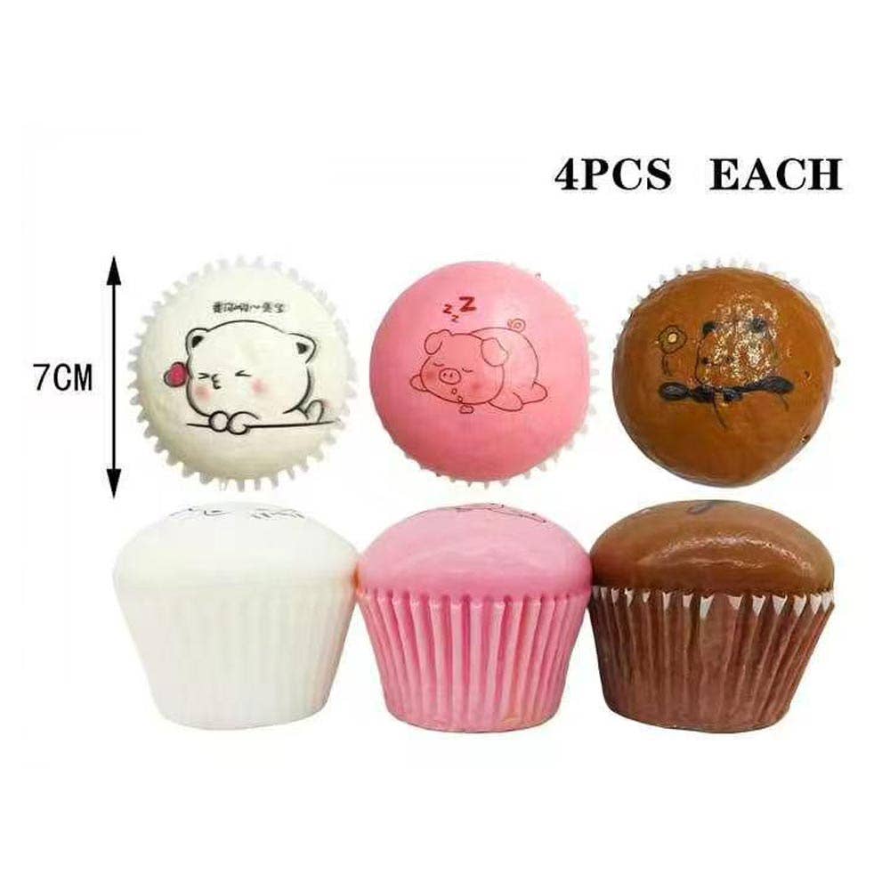 Character Cupcake Squeeze Squishy