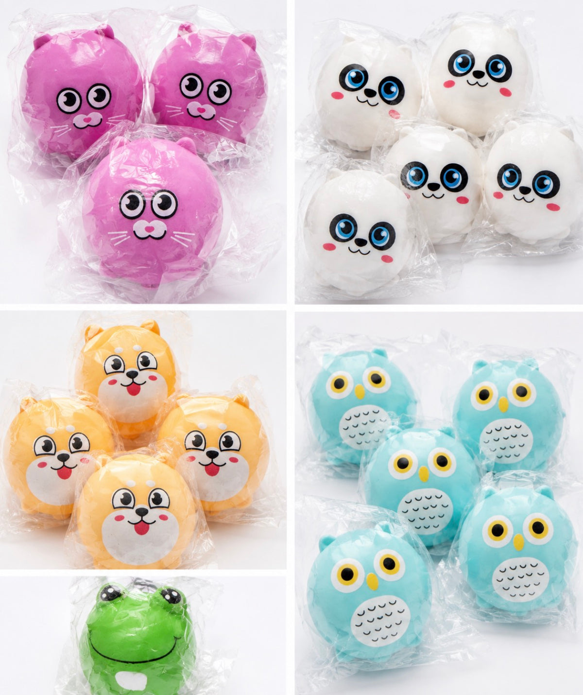 Animal Squishy Ball (individually wrapped)