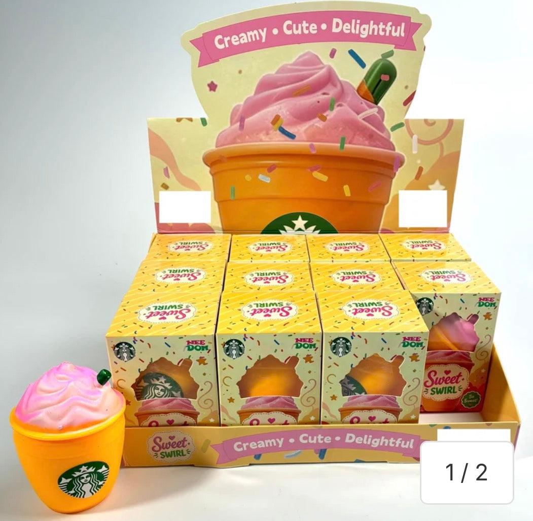 Starbucks Frappuccino Coffee Cream Inspired Squish