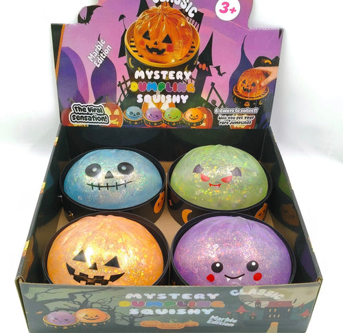 7” Jumbo Glitter Halloween Dumpling