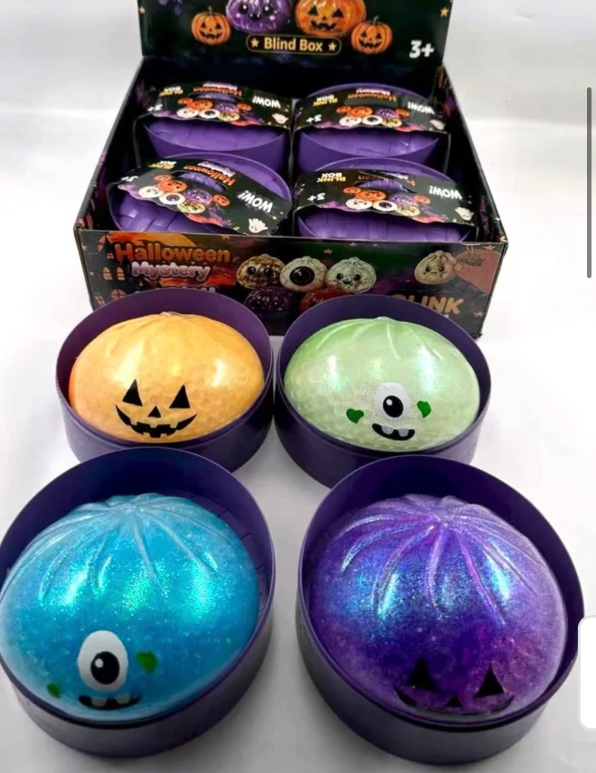 7” Jumbo Orbeez Style Halloween Dumpling