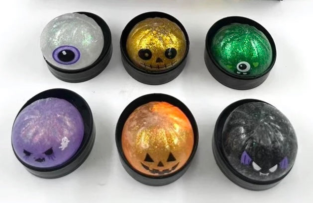 Mini Halloween Glitter Gel Dumpling