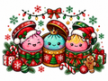 Kids Holiday Dumpling Tee