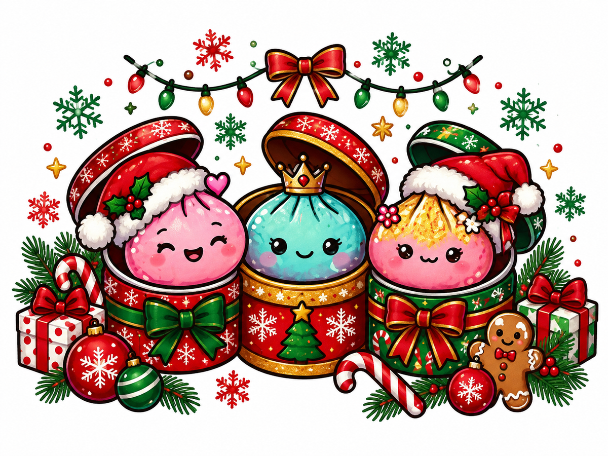 Kids Holiday Dumpling Tee