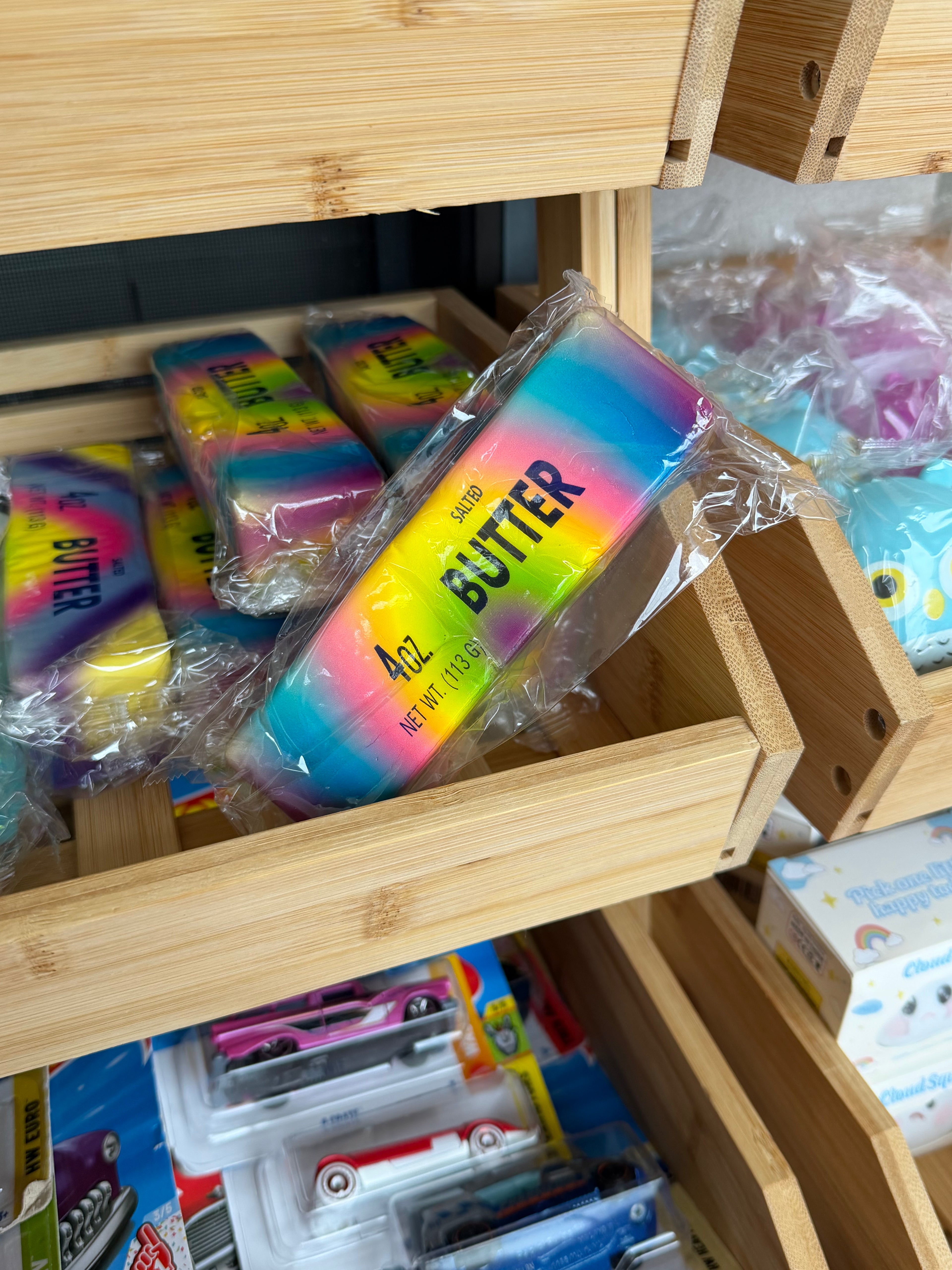 Rainbow butter