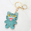 Bling Studded Kpop Demon Hunters Derpy Keychain Bag Charm
