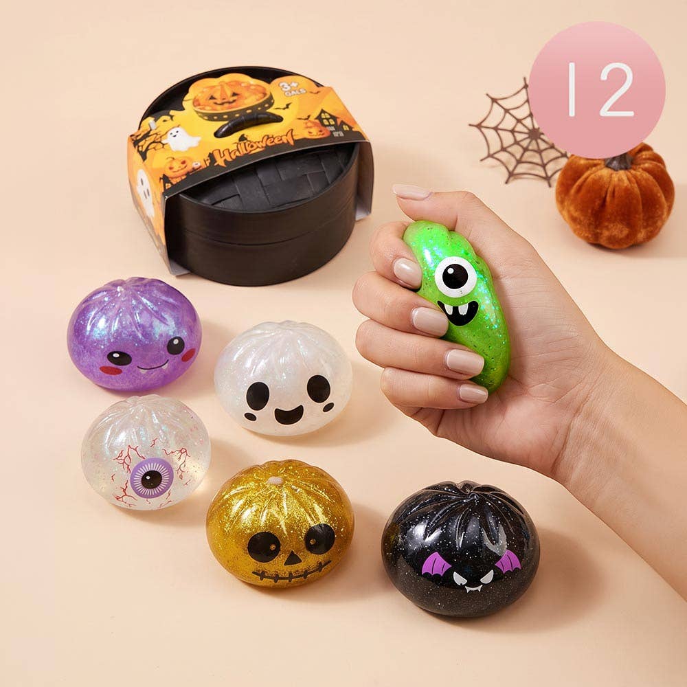 Halloween Glitter Steamed Bao Bun Dumpling