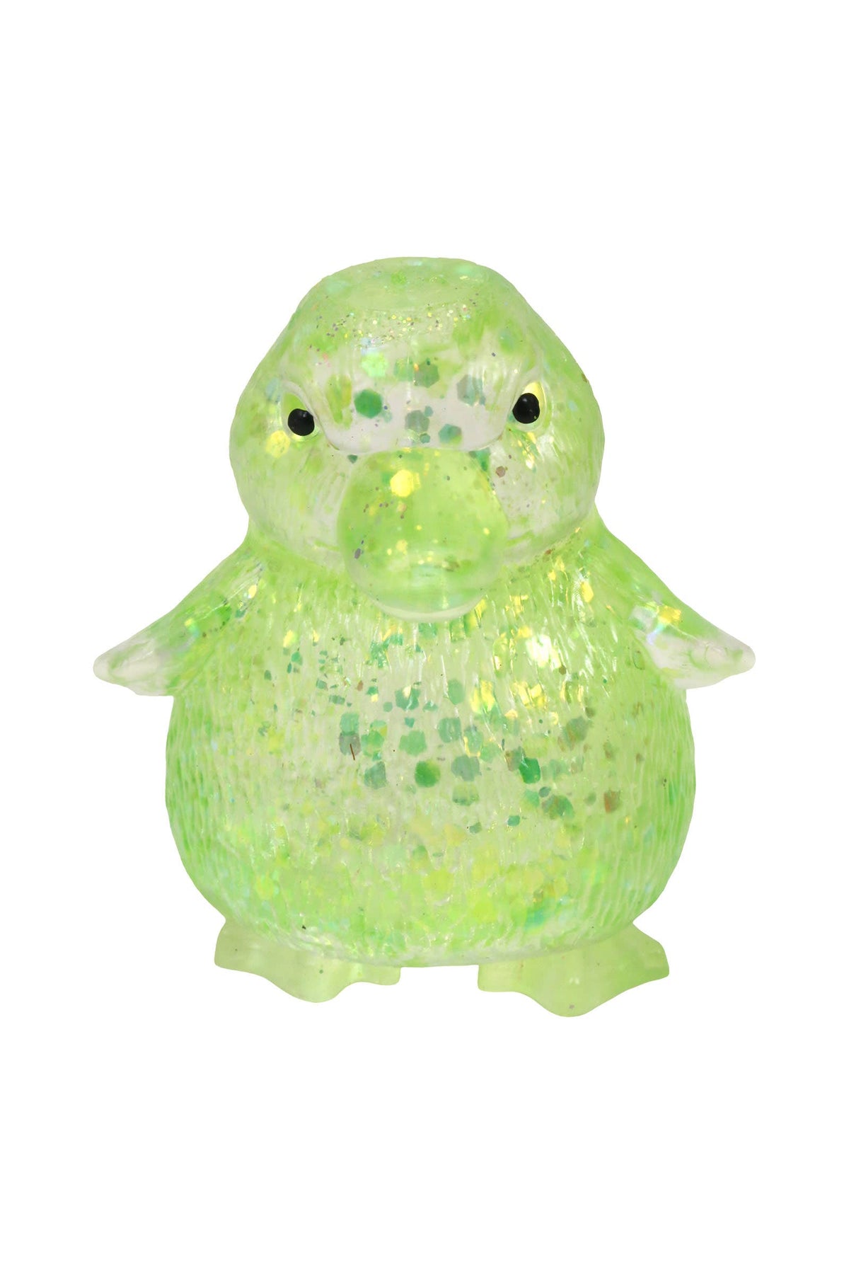 Penguin Glittery Maltose Putty Filled TPR Squishy Toy