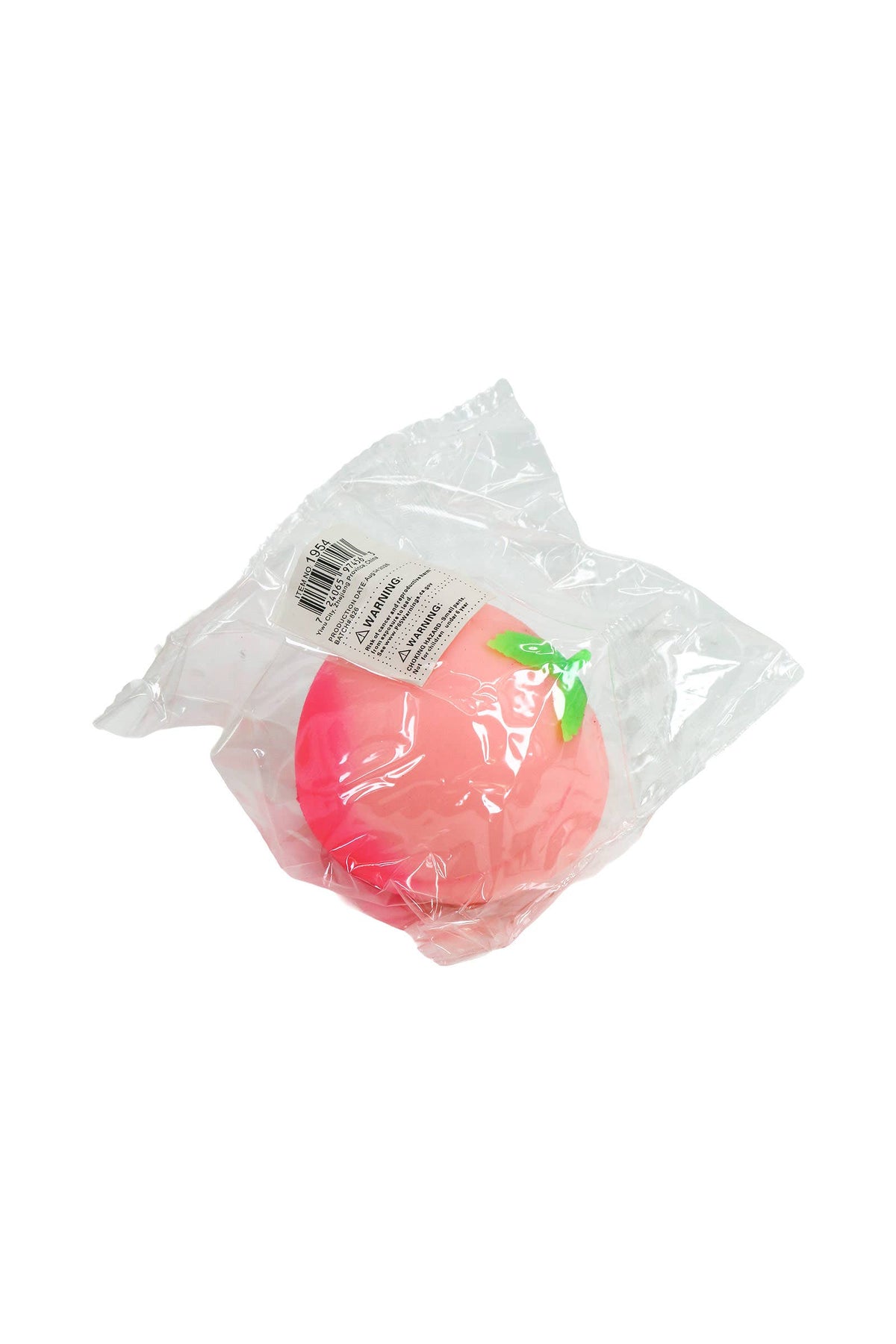 Assorted Fruits Soft Fluffy Slime Filled TPR Squishy