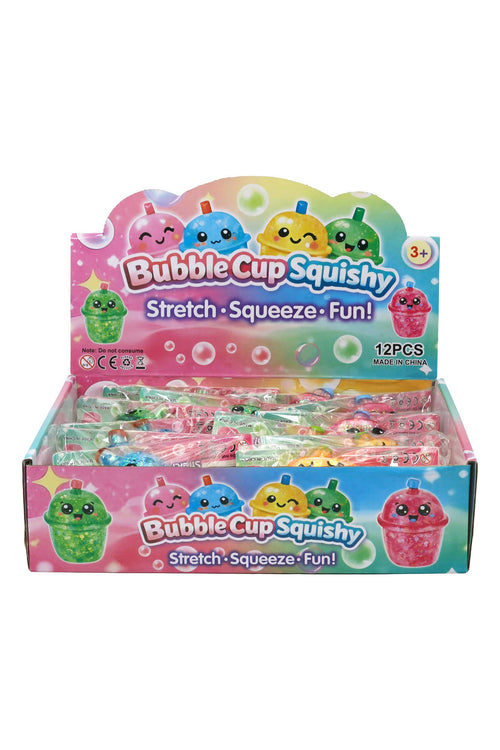 Cute Boba Glittery Maltose Thick Putty Filled Squishy Bag