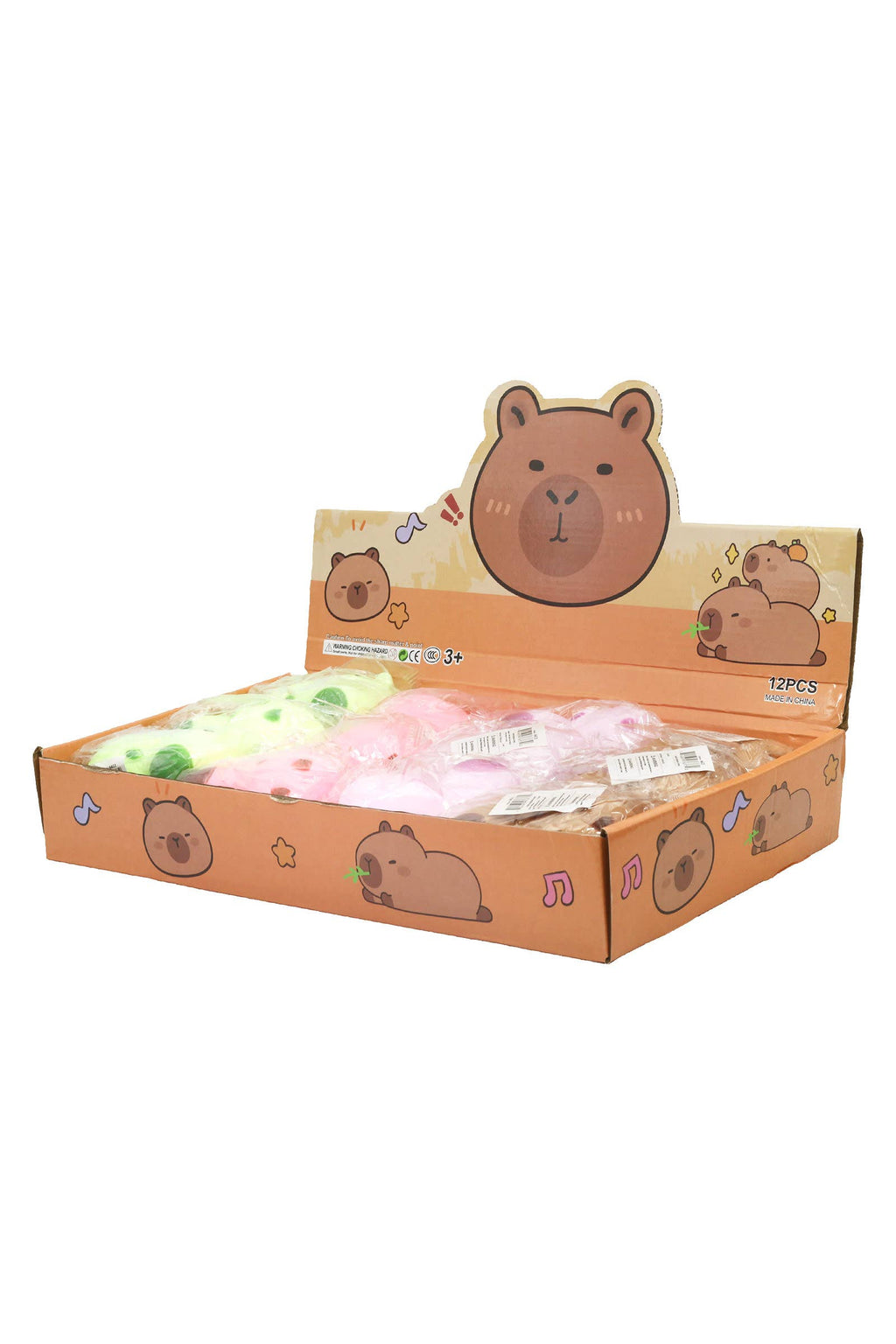 Sleepy Capybara Soft Squishy Toy